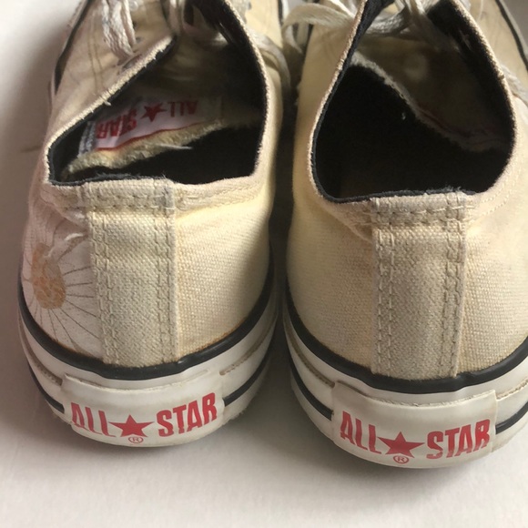 Converse All Star lady bug flower print 6Y** - Picture 5 of 8